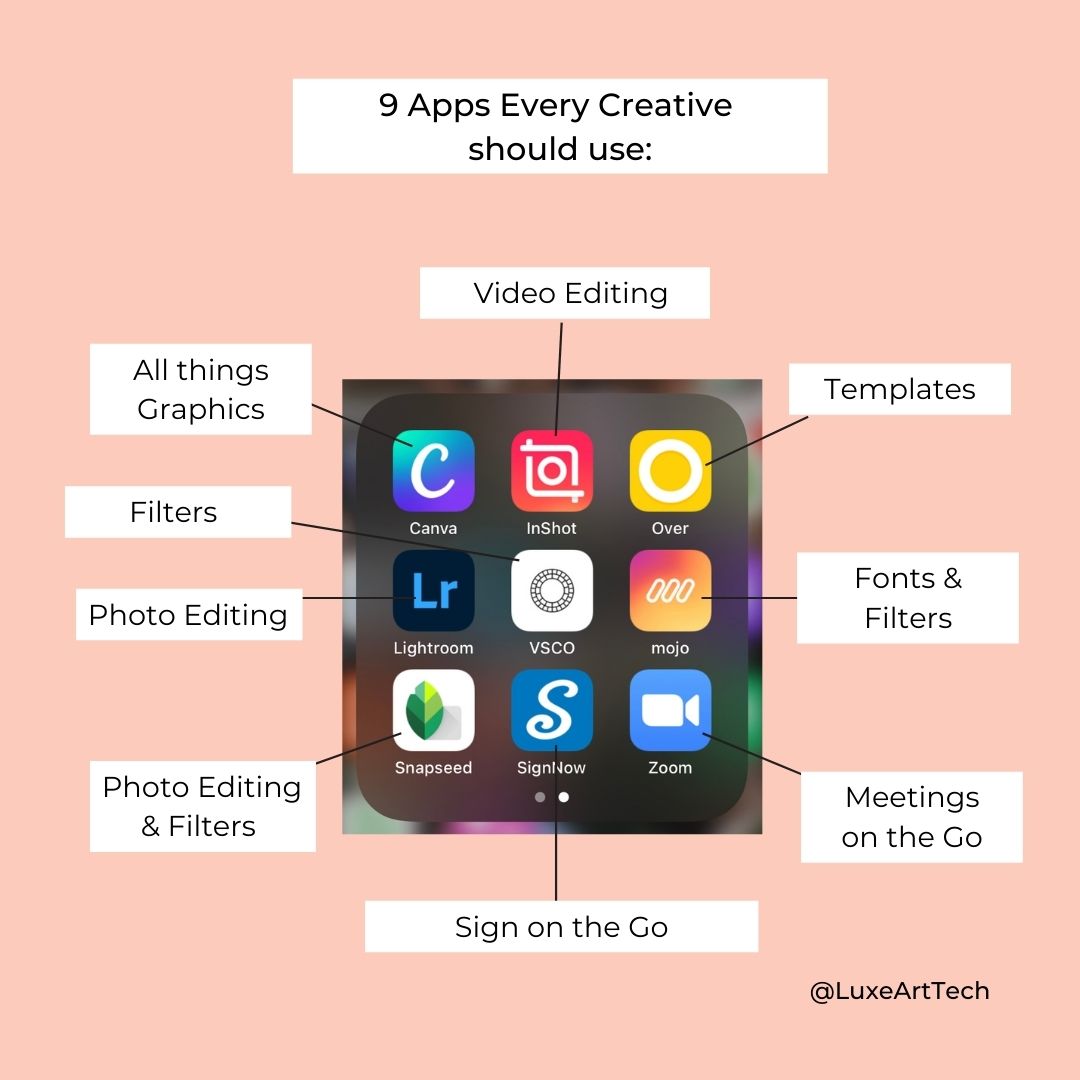 Apps for Artist, Fashion Designers and Creatives